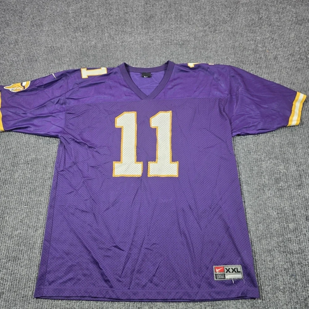 Vintage Daunte Culpepper Minnesota Vikings Jersey Mens 2XL Purple NFL Nike Y2K